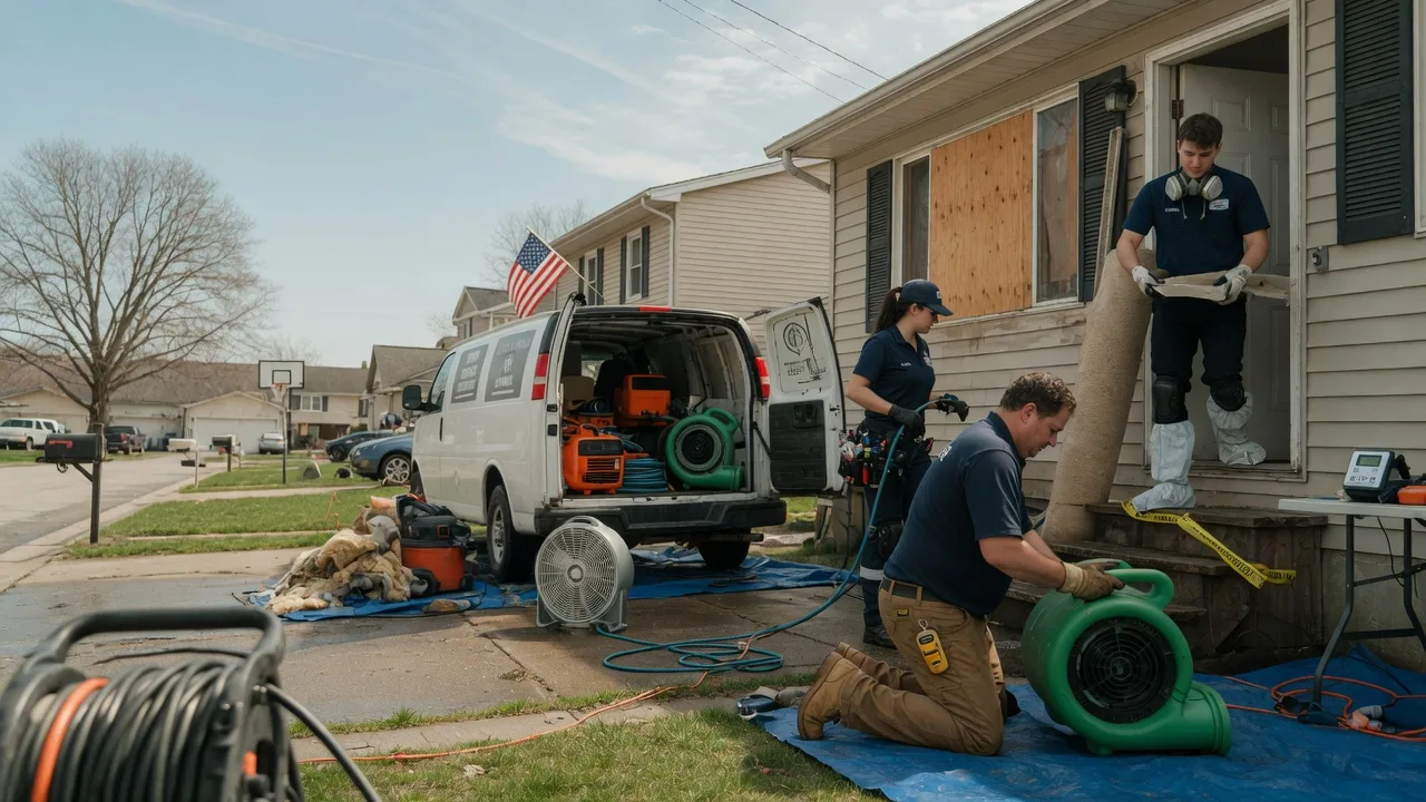 Water Damage Restoration in Rosholt, SD near me